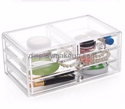 Acrylic display manufacturers customize makeup storage case make up box DMO-488