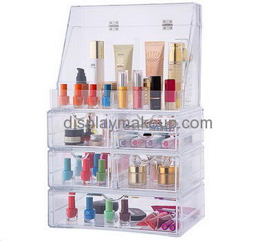 Acrylic factory customize makeup holders and organizers case DMO-485