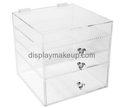 Acrylic products manufacturer customize acrylic makeup storage box DMO-483