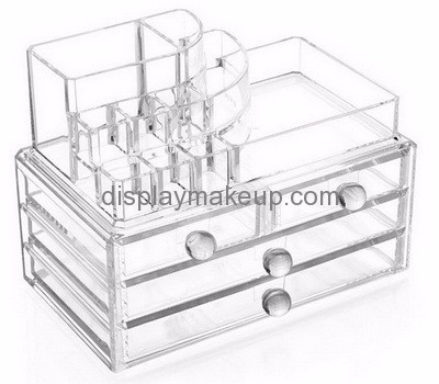 Perspex manufacturers custom acrylic cosmetic storage solutions organiser DMO-464