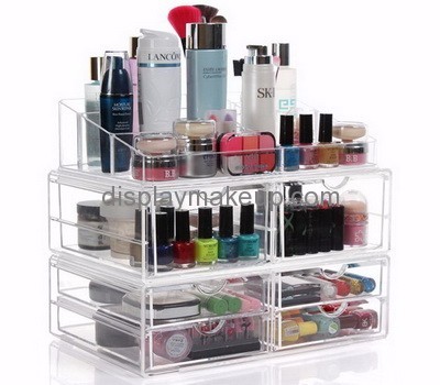 Acrylic factory custom makeup organization and storage drawer organizer DMO-459