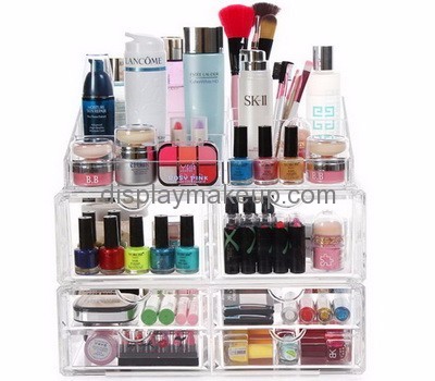 Acrylic display factory custom makeup organizer acrylic drawers DMO-440