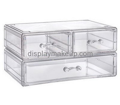 Acrylic display factory custom clear acrylic cosmetic makeup storage containers box DMO-412