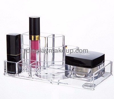 Acrylic display supplier custom cheap clear acrylic makeup storage organizer DMO-398