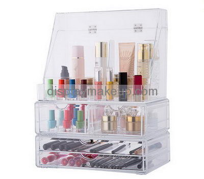 Custom acrylic plastic makeup beauty organizer box drawers DMO-360