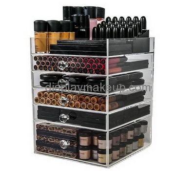 Custom cheap plastic acrylic makeup cosmetic drawer organizers DMO-357