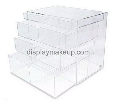 Custom cheap clear best acrylic makeup organizer storage box DMO-318