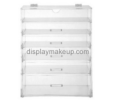 Custom clear makeup acrylic organizer drawers case storage containers DMO-313