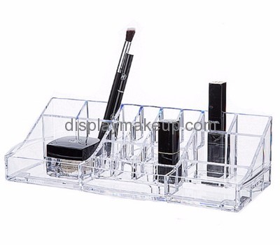 Customized cheap acrylic plastic lipstick makeup counter display holder organizer DMO-308