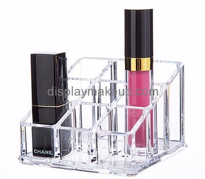 Customized acrylic clear plastic display stands cosmetic organizer lucite display stands DMO-300