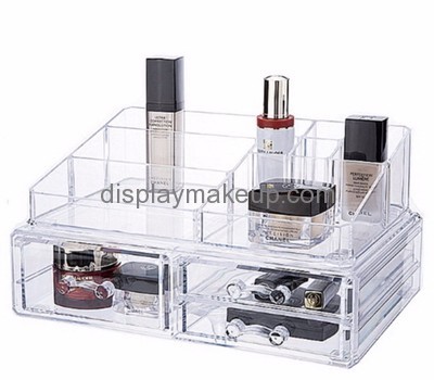 Custom acrylic 3 drawer organizer makeup storage boxes drawers acrylic make up storage DMO-264