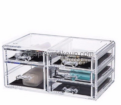 Custom cheap makeup drawers bathroom makeup organizer acrylic makeup organizers with drawers DMO-253