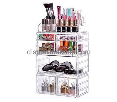 Customized large acrylic drawers large acrylic cosmetic organizer best makeup storage DMO-252