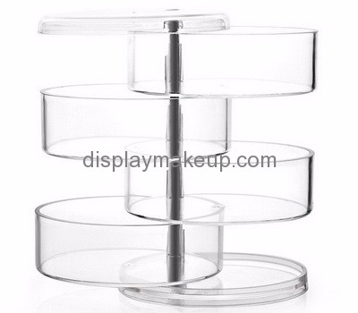 Custom clear cosmetic organizer rotating makeup organizer clear cosmetic organizer with drawers DMO-242