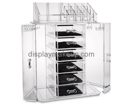 Custom cosmetic storage organizer cheap makeup organizers large makeup organizer with drawers DMO-212