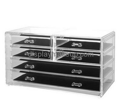 Custom acrylic beauty organizer cosmetic drawers makeup acrylic organizer DMO-198