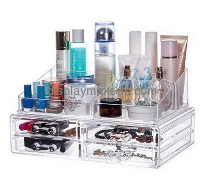 Custom clear acrylic organizer makeup acrylic storage organizers for makeup DMO-192