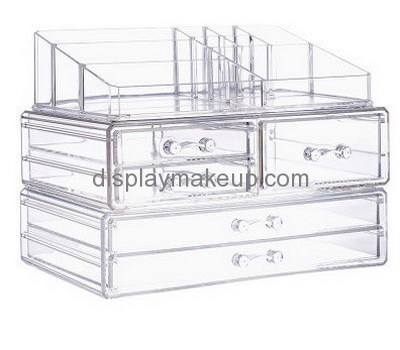 Custom acrylic makeup organiser acrylic cosmetic storage drawers acrylic drawers for makeup DMO-187