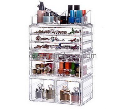 Custom design makeup holder organizers acrylic makeup case cosmetic holder DMO-182