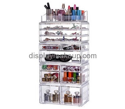 Customized clear acrylic drawers acrylic drawer organizer acrylic containers for makeup DMO-172