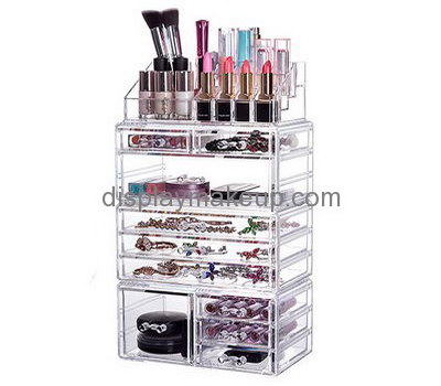 Custom makeup storage organizer large makeup organizer acrylic cosmetic organizer with drawers DMO-163