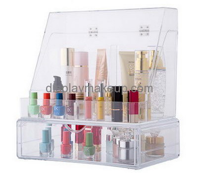 Custom design clear makeup case makeup containers makeup storage box DMO-159