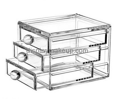 Custom design acrylic storage drawers cosmetic organizer makeup organiser DMO-138