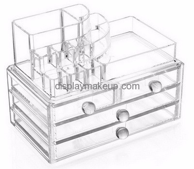 Wholesale make up organizer acrylic makeup organizer cosmetic box DMO-121