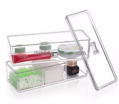 Customized plexiglass makeup organizer make up display make-up box DMO-119