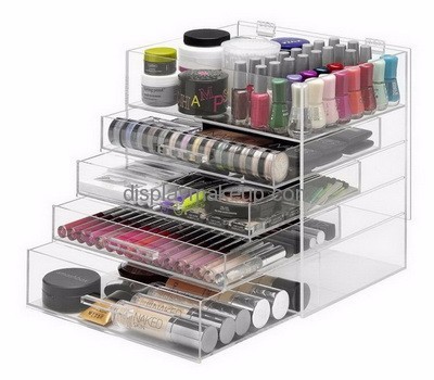 Factory custom 5 drawer acrylic makeup organizer DMO-051