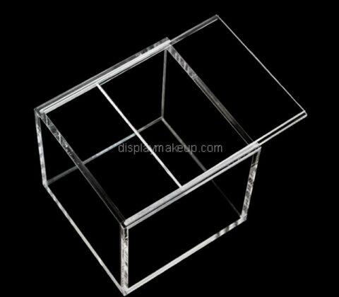 Wholesale custom acrylic sliding lid skincare box