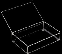 Wholesale custom acrylic lipstick storage box with lid