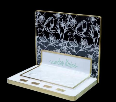 Wholesale custom acrylic cosmetic display shelf