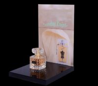 Wholesale custom acrylic countertop perfume display shelf